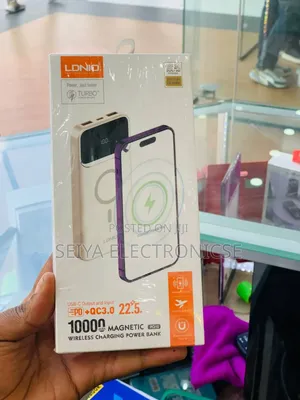 Ldnio Power Bank 10,000 Mah Magnetic Charging