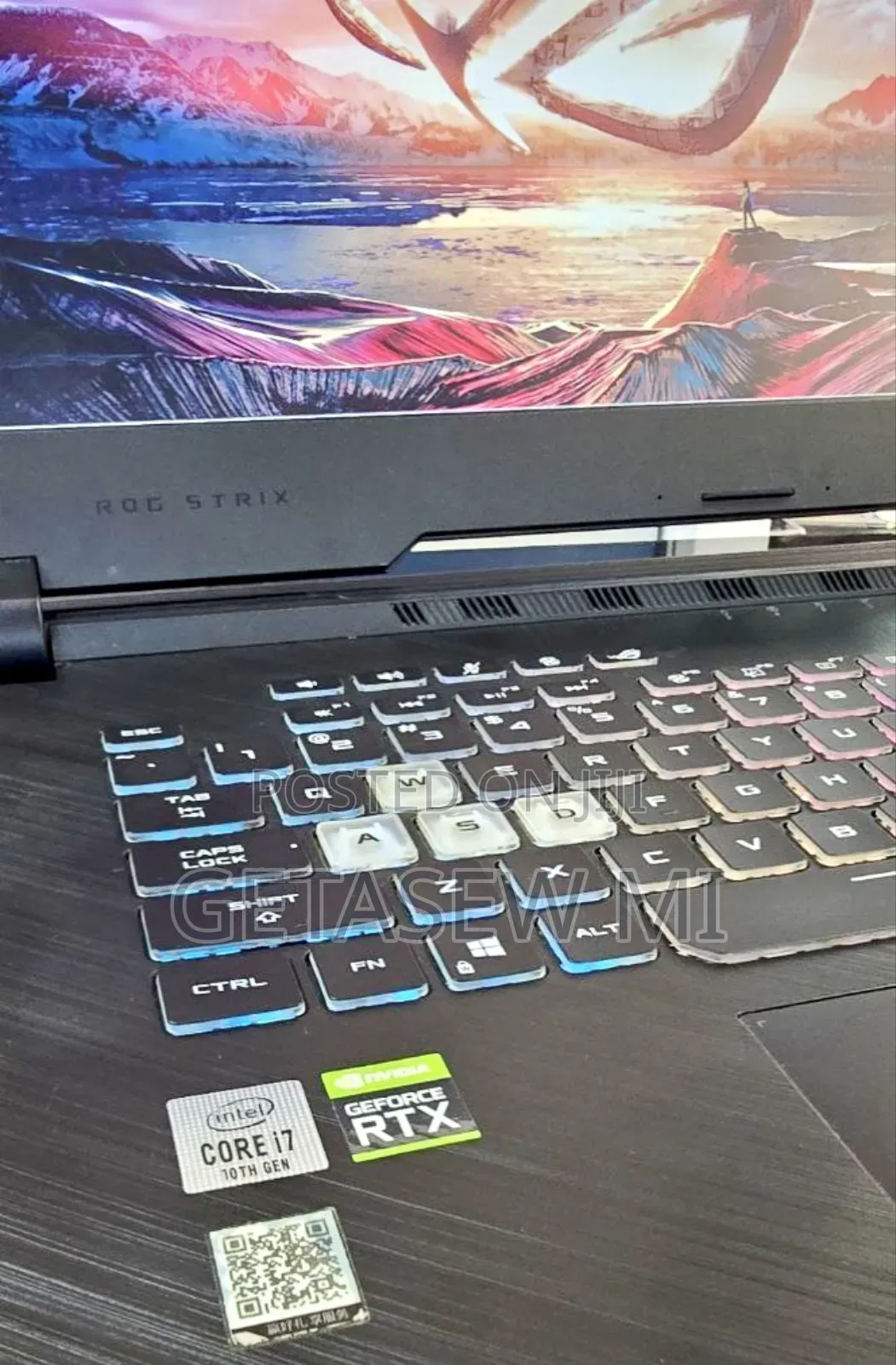 New Laptop Asus ROG Strix G15 16GB Intel Core I7 SSD 512GB