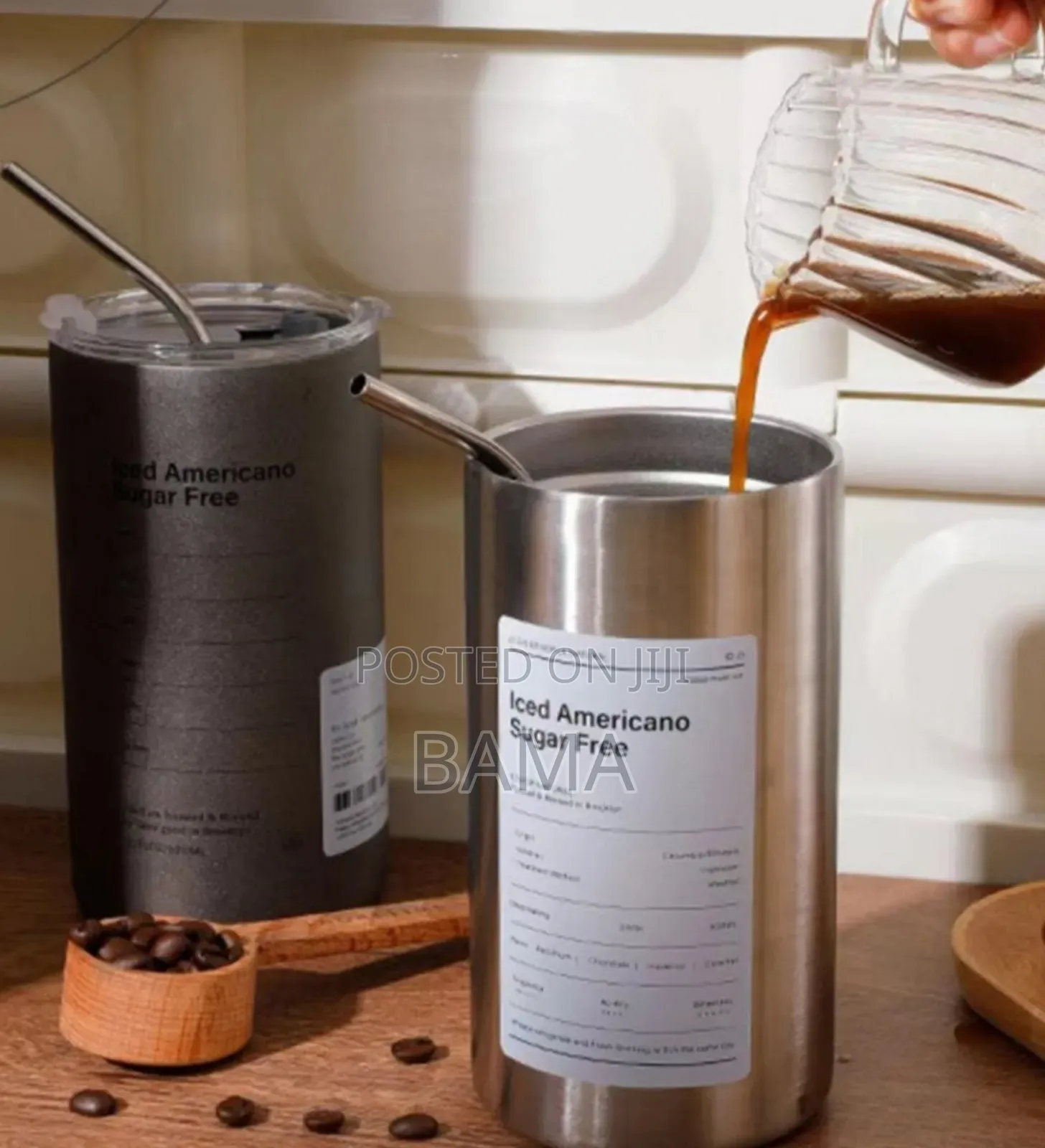 Drinking Jar With Straw