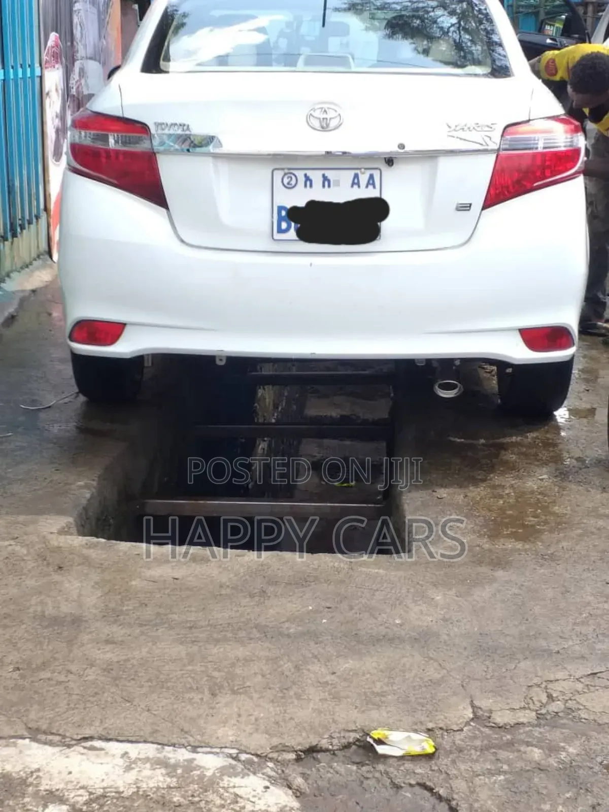 Toyota Yaris 2015 White