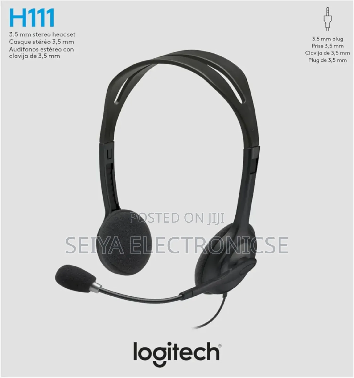 Logitech H111 Stereo Headset Wired