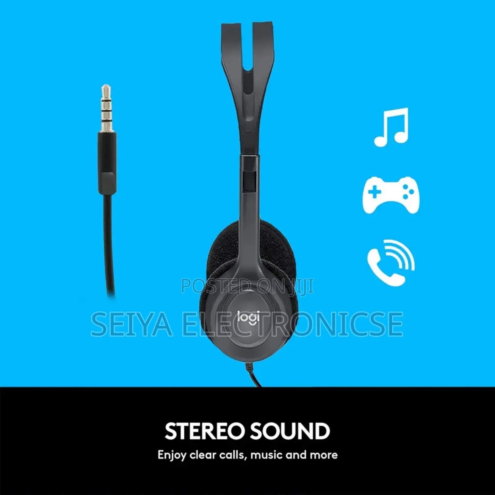 Logitech H111 Stereo Headset Wired