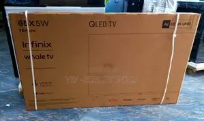 Photo - Infinix 65 Inch Tv Smart Uhd Qled Frameless New 2025 Tv