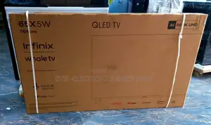 Infinix 65 Inch Tv Smart Uhd Qled Frameless New 2025 Tv