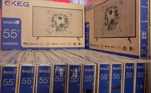 Photo - Keg Tv 55" Smart Android Tv Double Glass Android Version 15.0