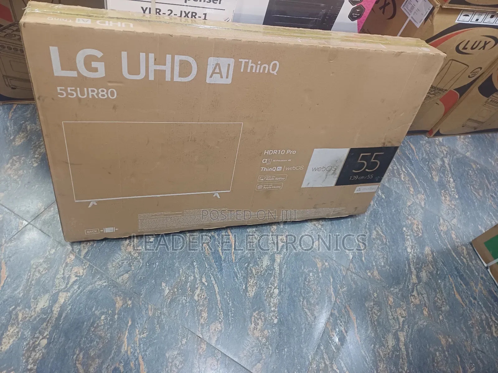 Pure Power, Stunning Picture | Lg 55ur80 Smart Uhd Tv