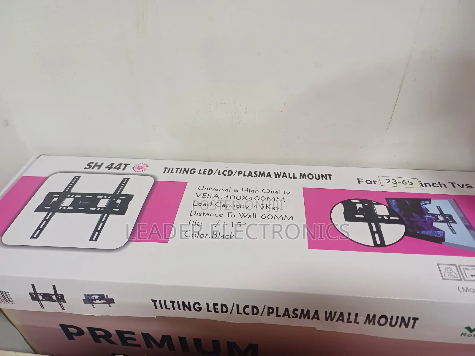 Tilting Led/ LCD/ Plasma Wall Mount for 23"65 Inch