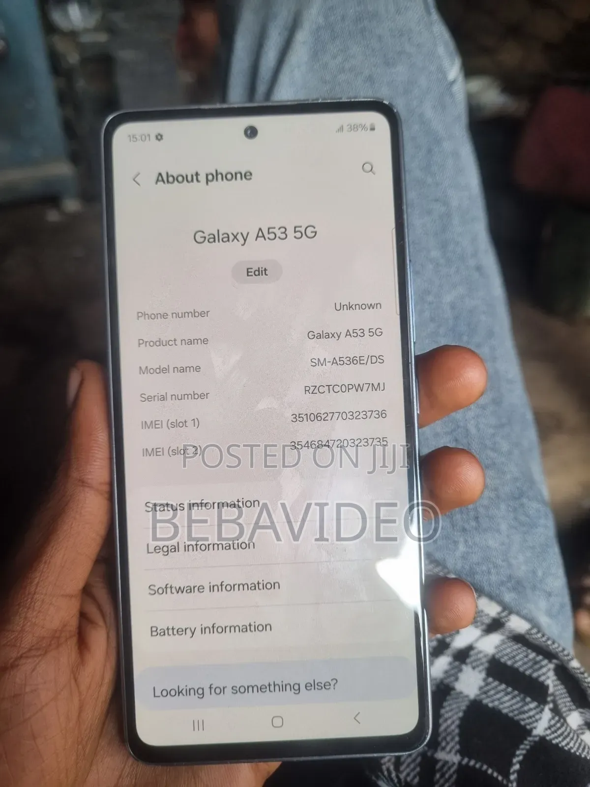 Samsung Galaxy A53 5G 128 GB Black