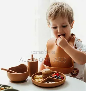 Photo - Silicone Baby Feeding Set