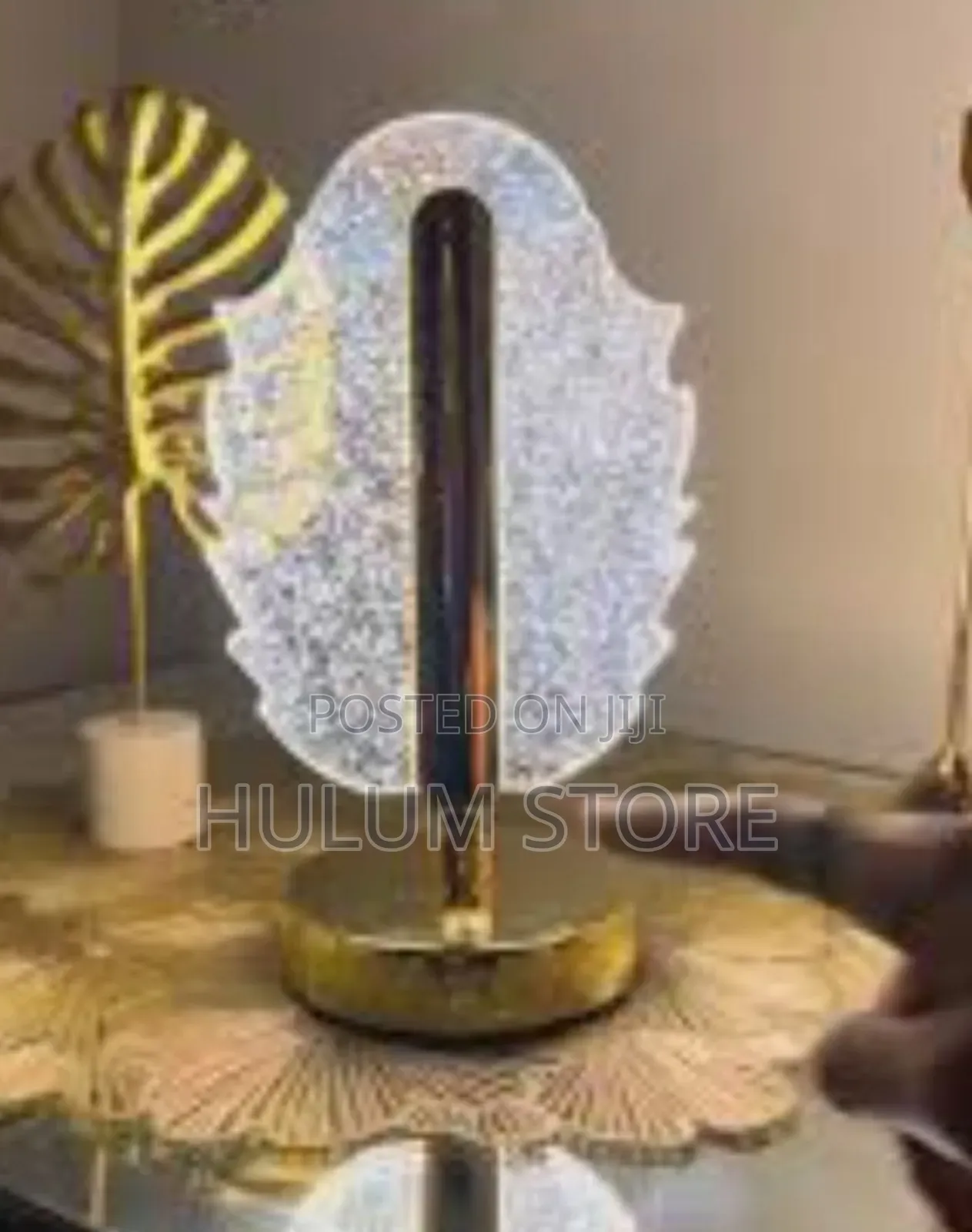 Led Crystal Table Lamp