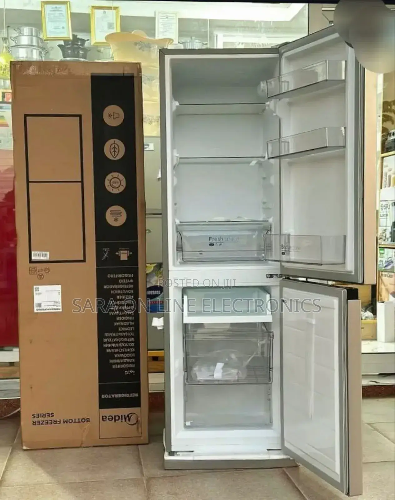 ♤●Midea 420 Liters ♤●Refrigerator ♡♤Free Delivery