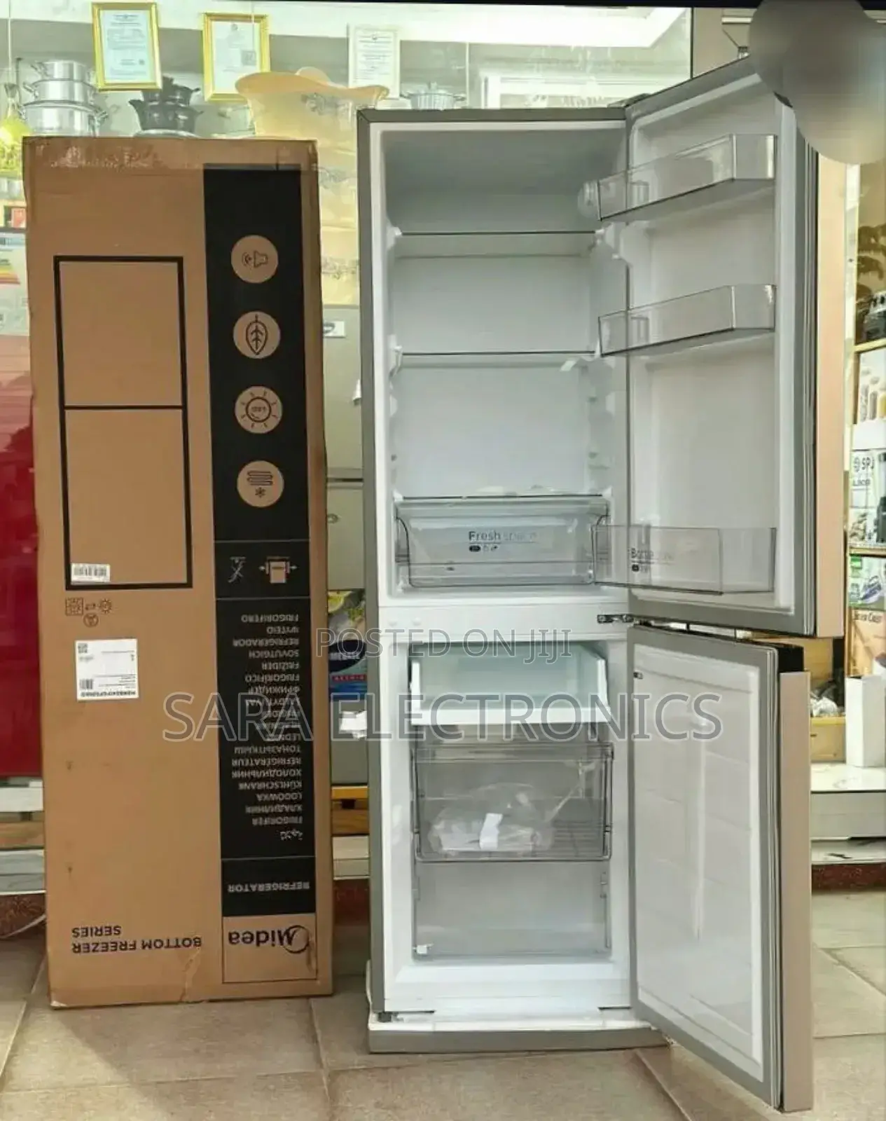 ♤●Midea 420 Liters ♤●Refrigerator ♡♤Free Delivery