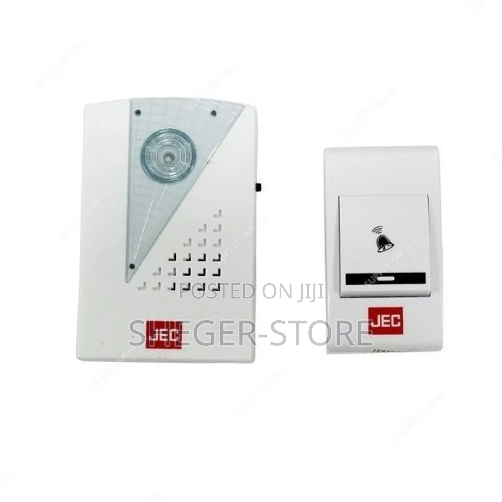 Jec Wireless Home and Office Doorbell ( የኤሌክትሪክ ገመድ ዝርጋታ የማያስፈልገው )