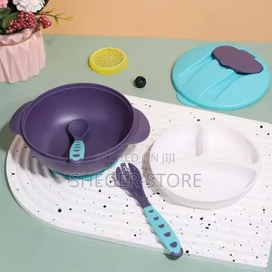 Baby Double Layer Bowel ( ባለ ሁለት ክፍል የልጆች መመገቢያ ሳህን )