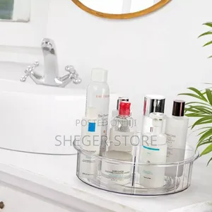 ኮስሞቲክስ መደርደሪያ
( Makeup Organizer, 360° Rotating Organizer
)