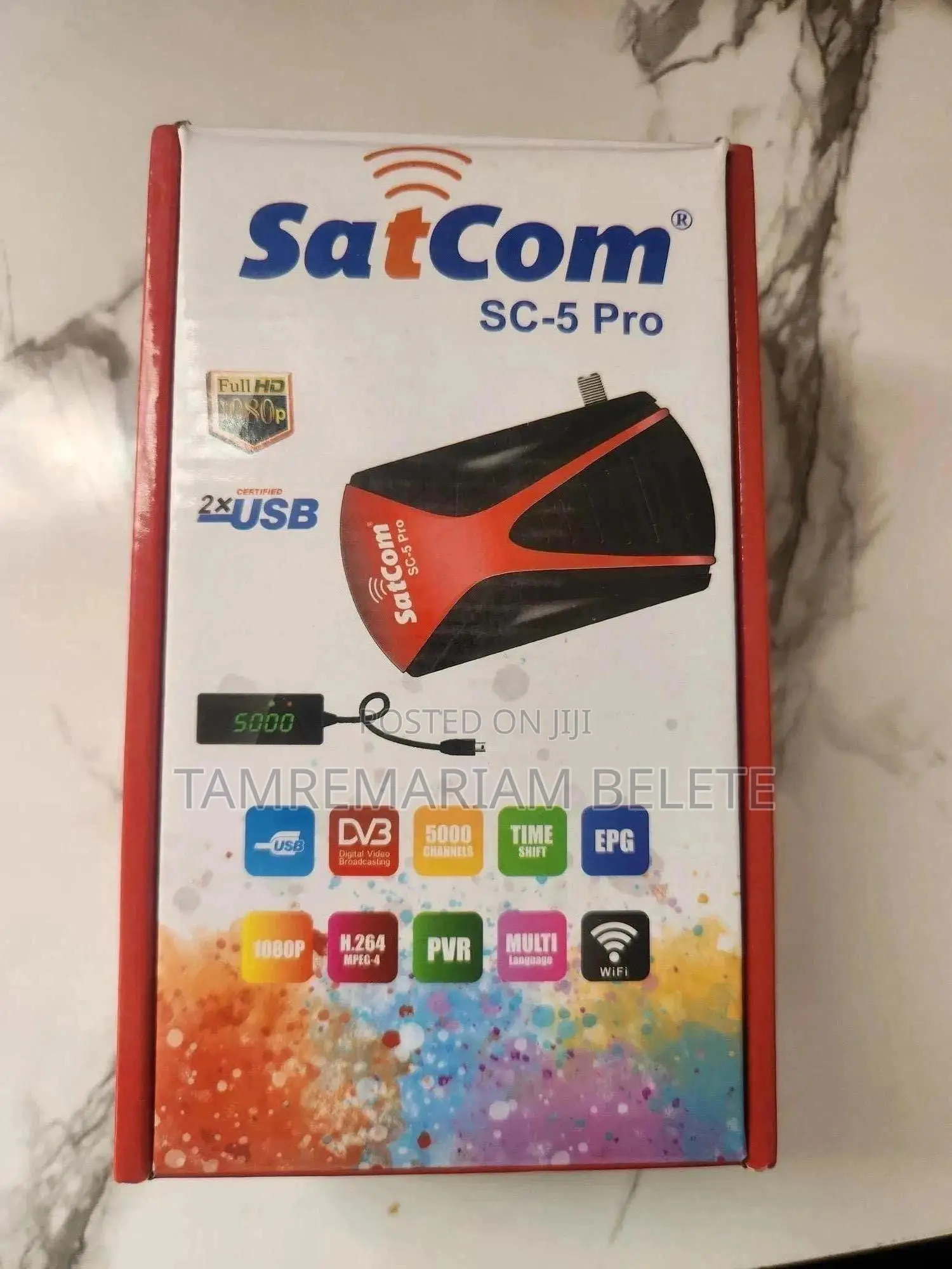 Satcom Mini Decoder/ Mini Satellite Receiver