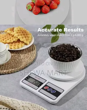Photo - Scale Digital Kitchen Scale LCD Display Electronic Weights Scales Usb