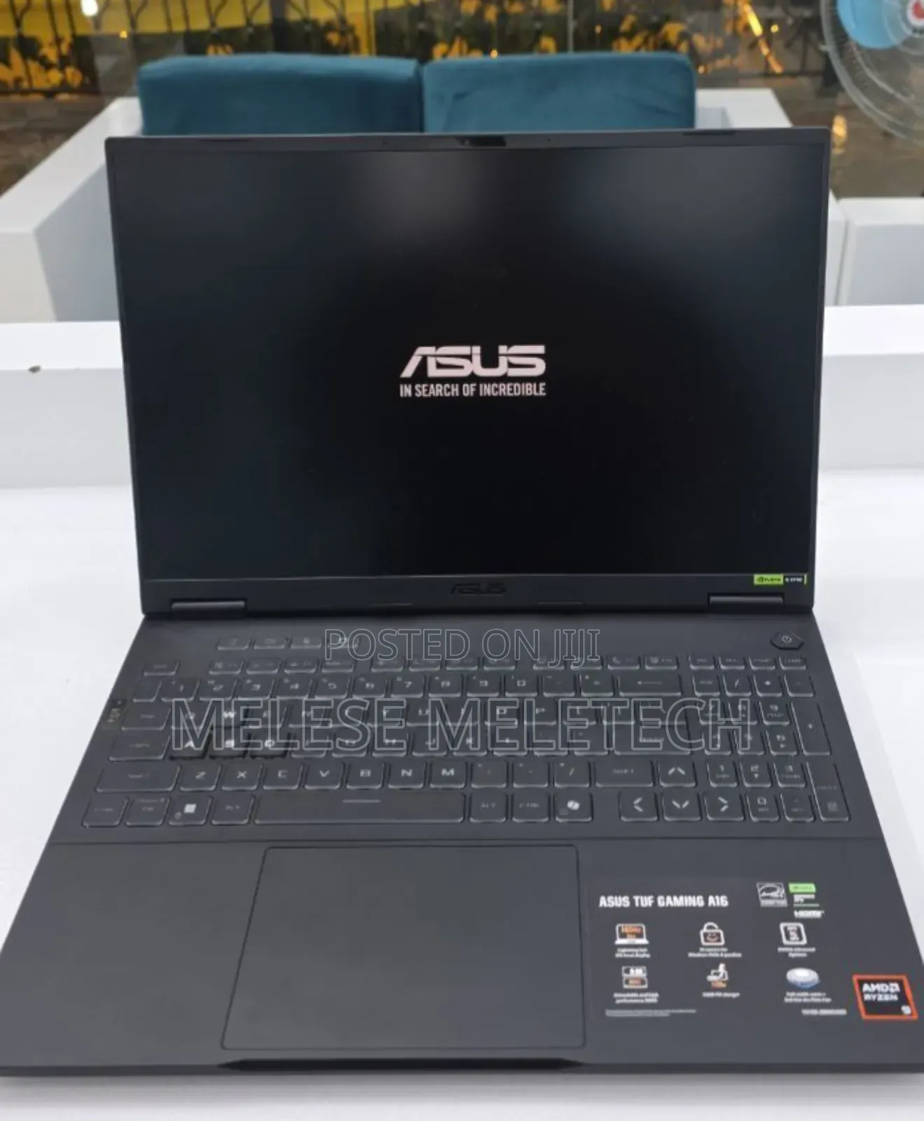 New Laptop Asus TUF Gaming A16 32GB AMD Ryzen 9 SSD 1T