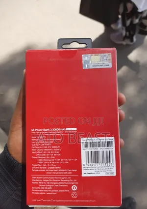 Xiaomi Mi Power Bank 30,000mah