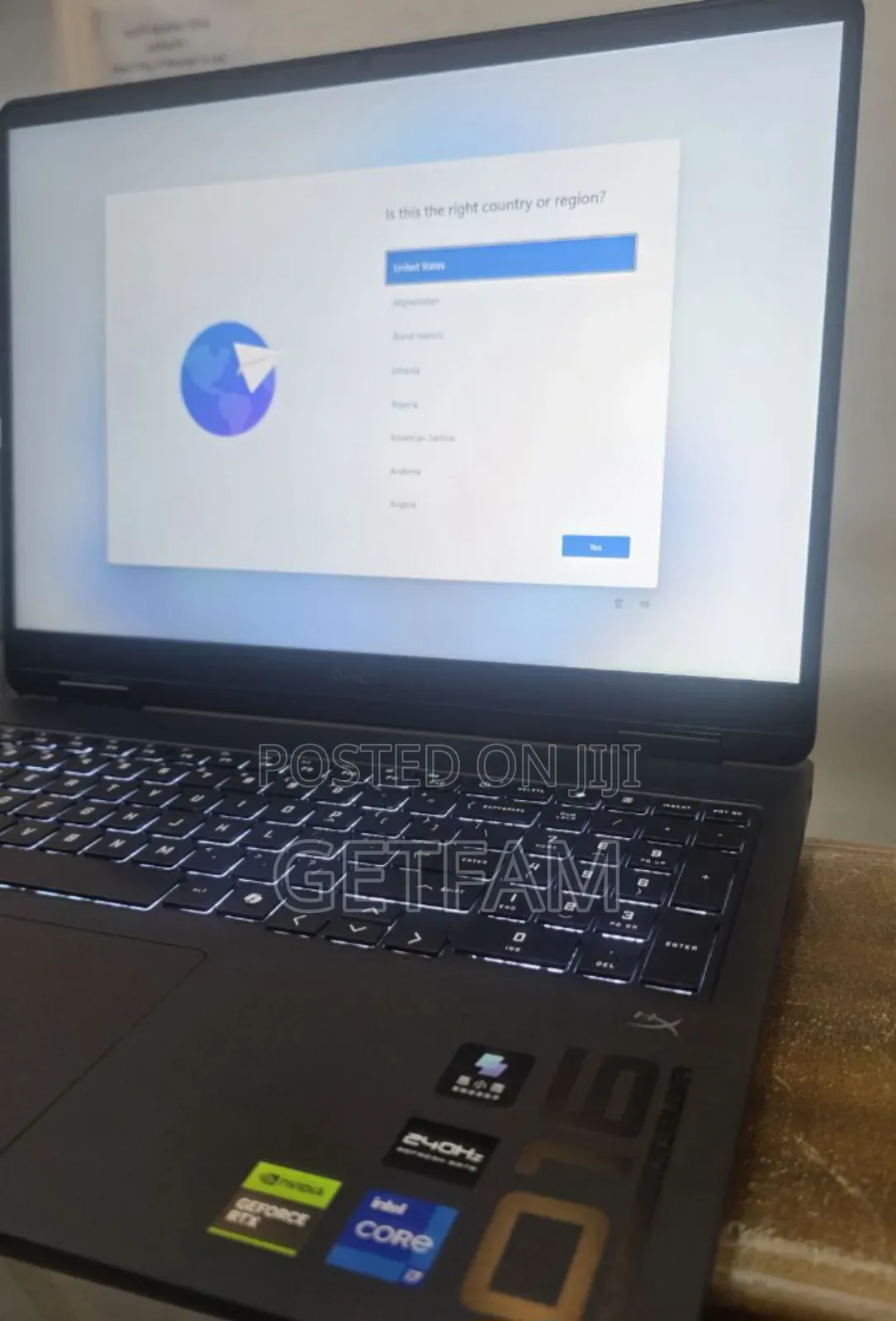 New Laptop HP Omen 16 16GB Intel Core I7 SSD 1T