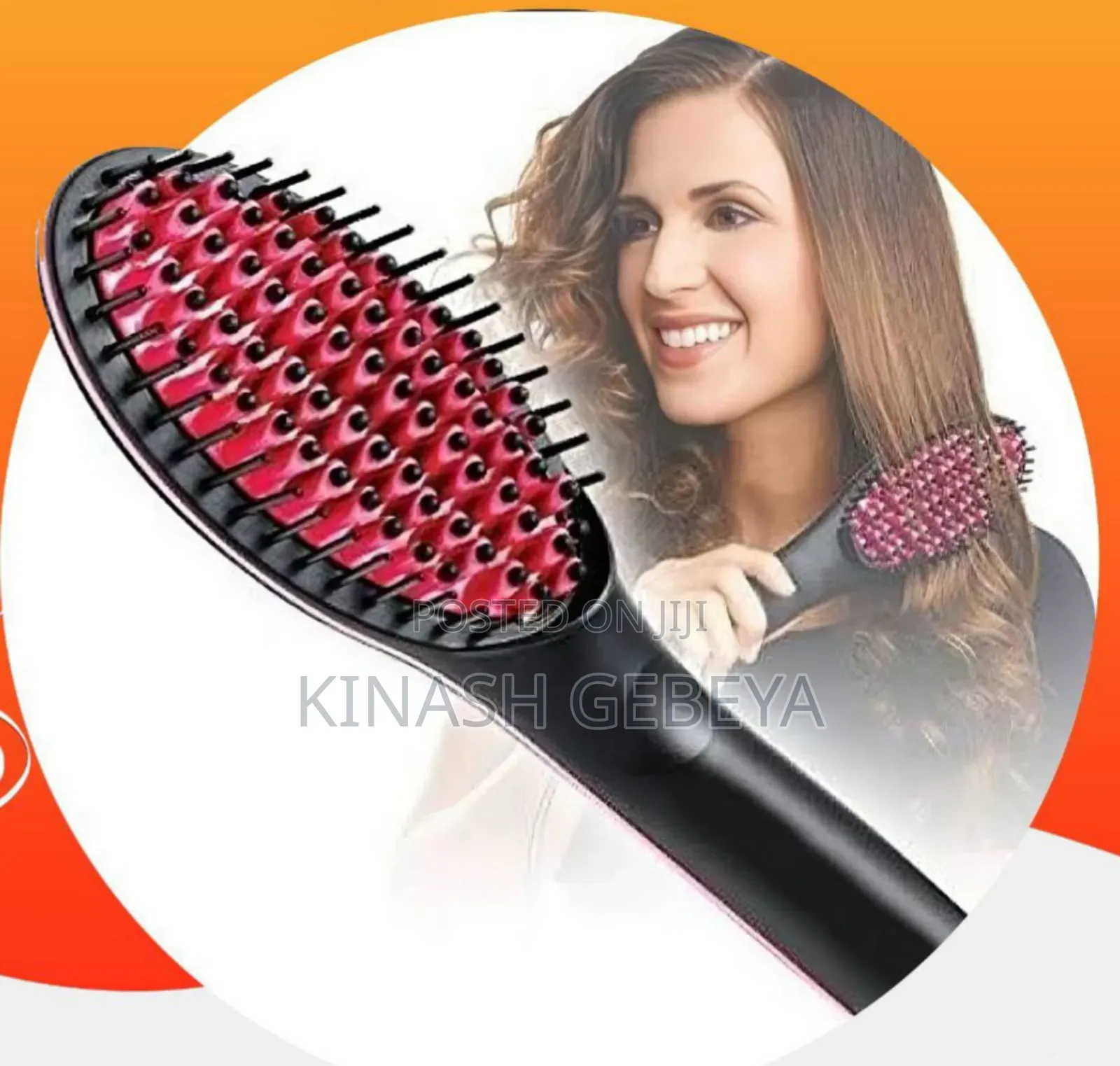 Pro Gemei High Quality Hair Starightner Brush