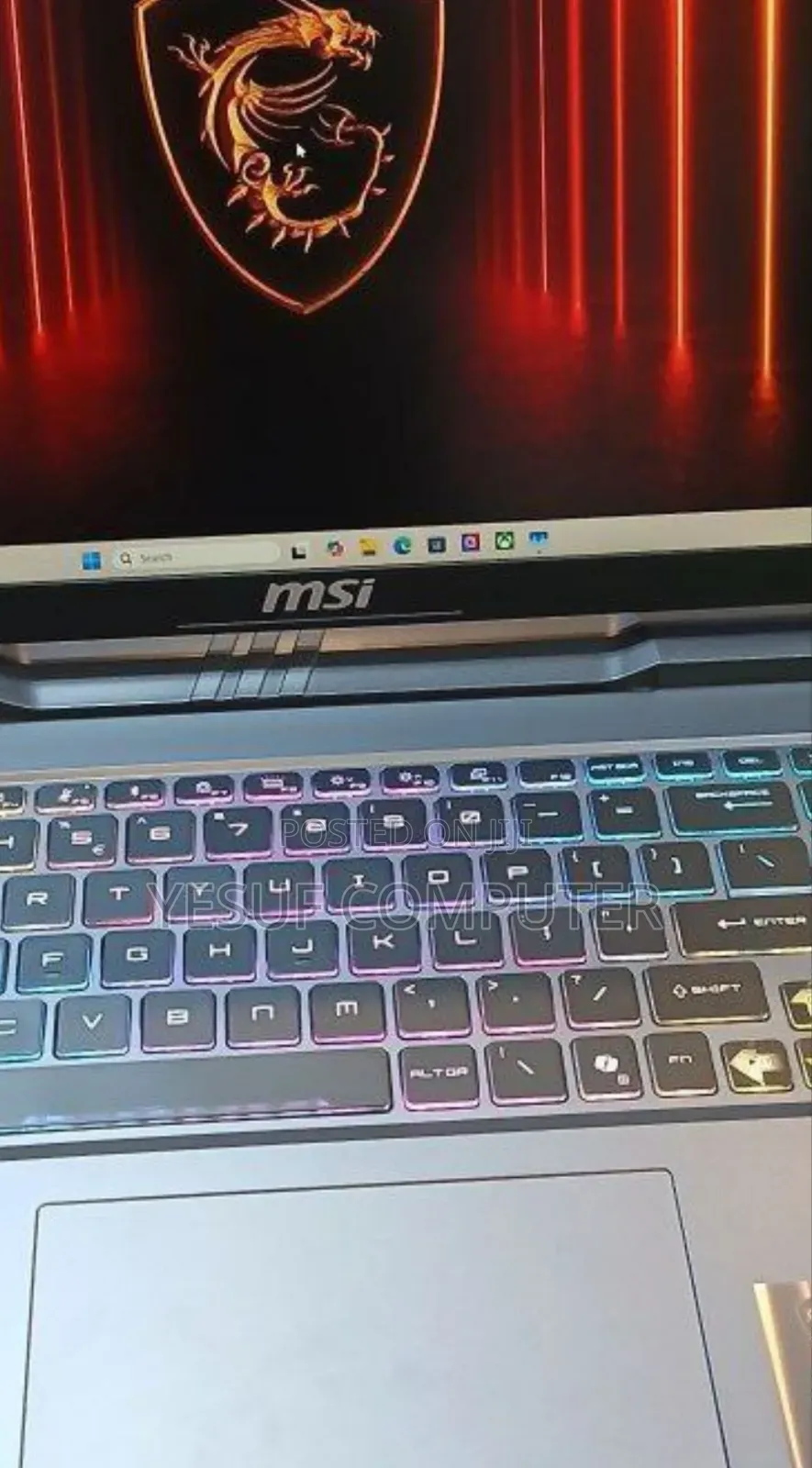 New Laptop MSI Vector 16 HX AI A2XWIG 16GB Intel Core Ultra 7 SSD 1T