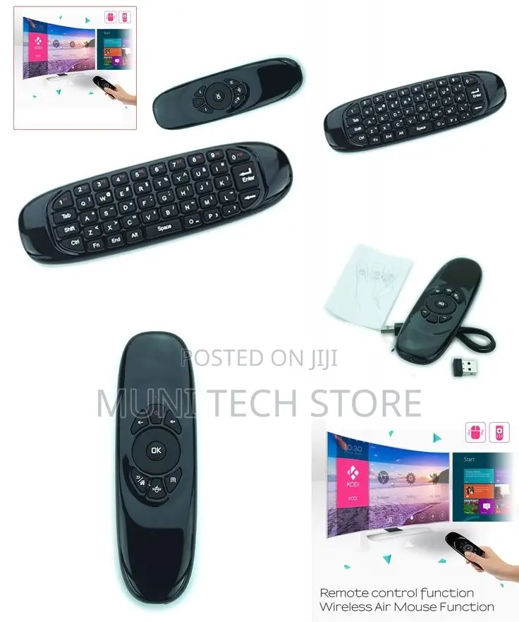 Smart Tv Remote RGB 7 Light