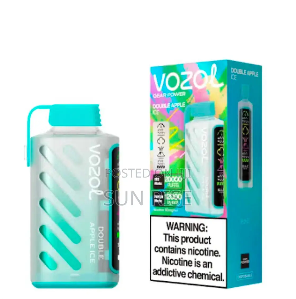 Vozol 20000 Puff Double Apple