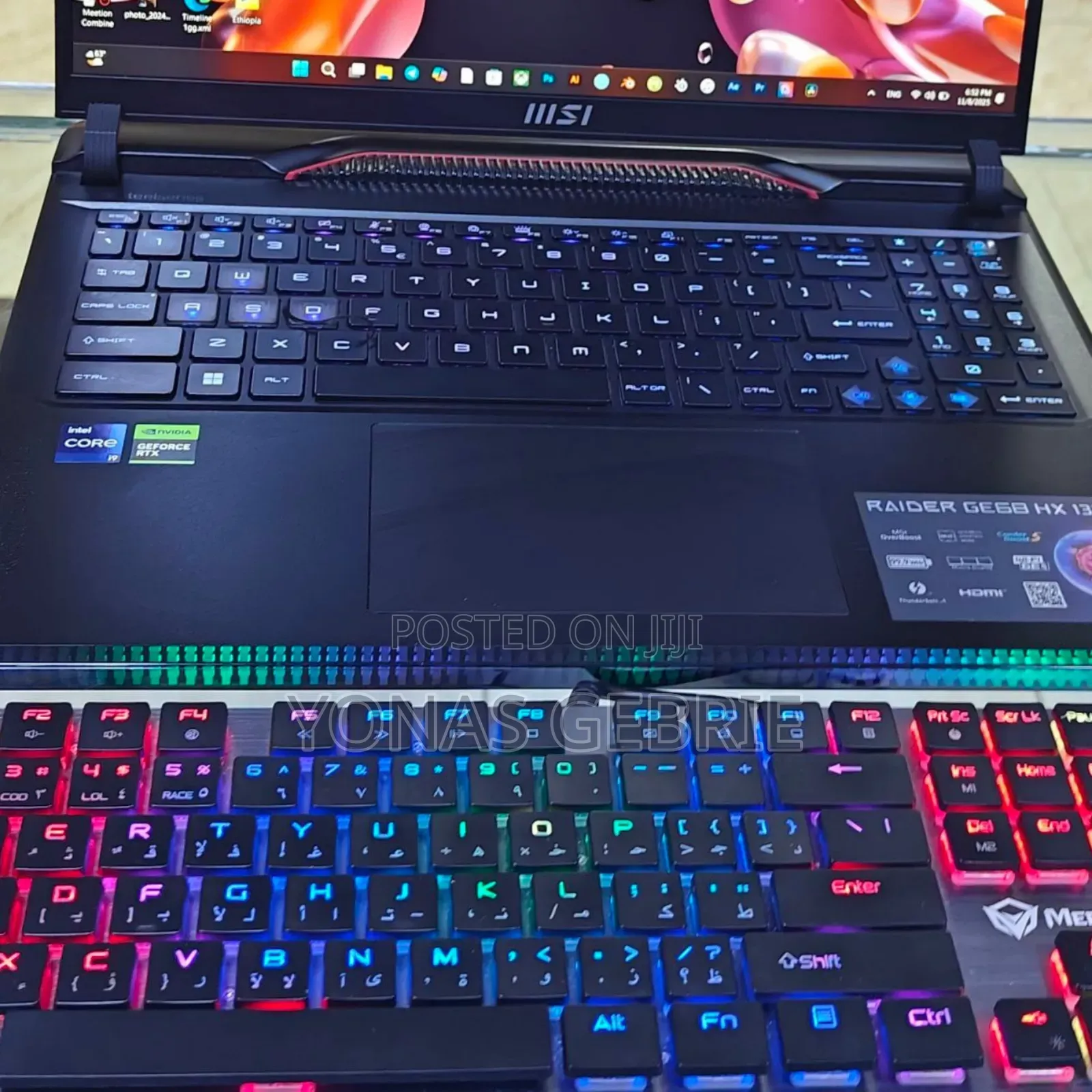 New Laptop MSI 32GB Intel Core I9 SSD 1T