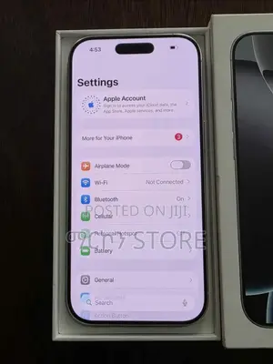 New Apple iPhone 16 Pro 128 GB White