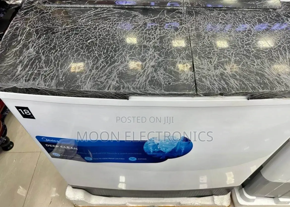 Midea 18 Kg Washing Machine – Large Load, Smart Cleaning!