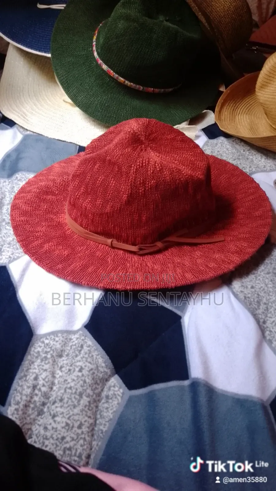 We Are Selling Hats and Bags and Shoes That Come From America