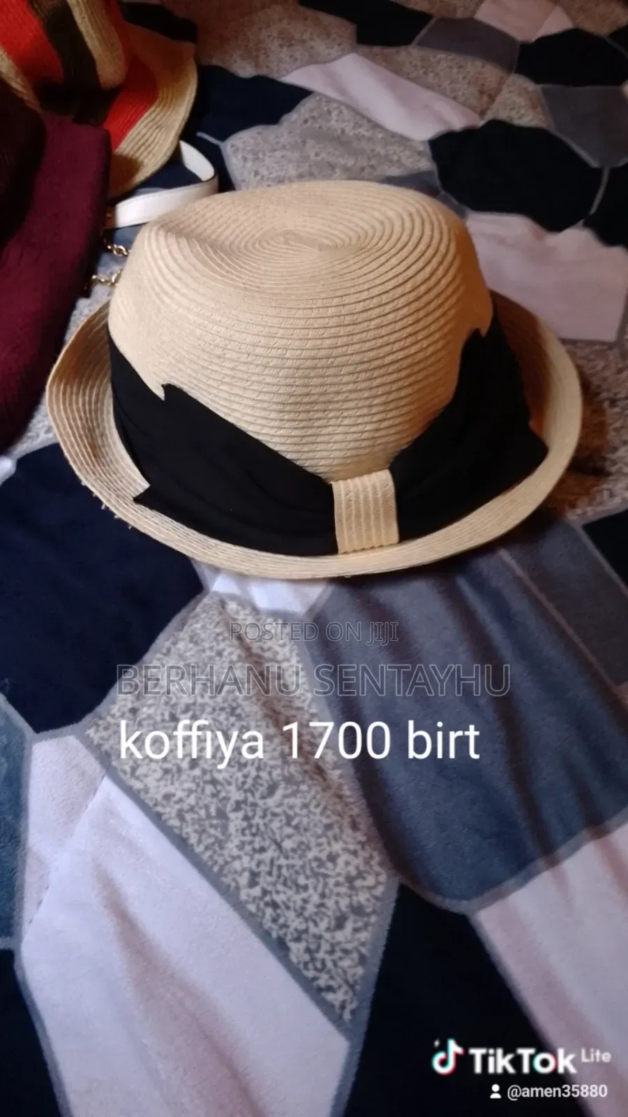 We Are Selling Hats and Bags and Shoes That Come From America