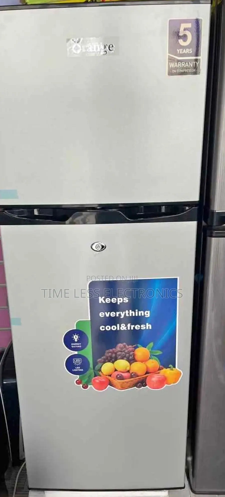  Orange 300 L Refrigerator – Sleek Design Smart Cooling!