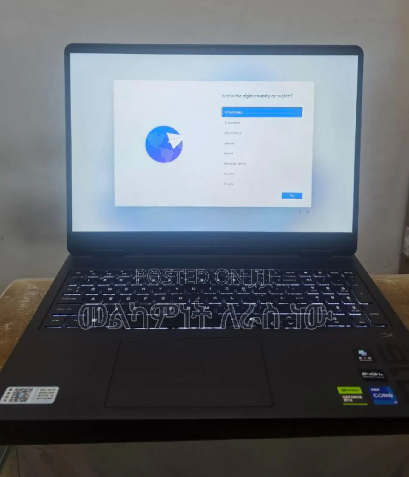 New Laptop HP Omen 16 16GB Intel Core I7 SSD 1T