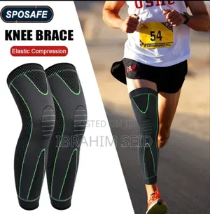 Photo - 2pc Knee Braces Support Pad With Belt/Straps,Knee Support Brace
