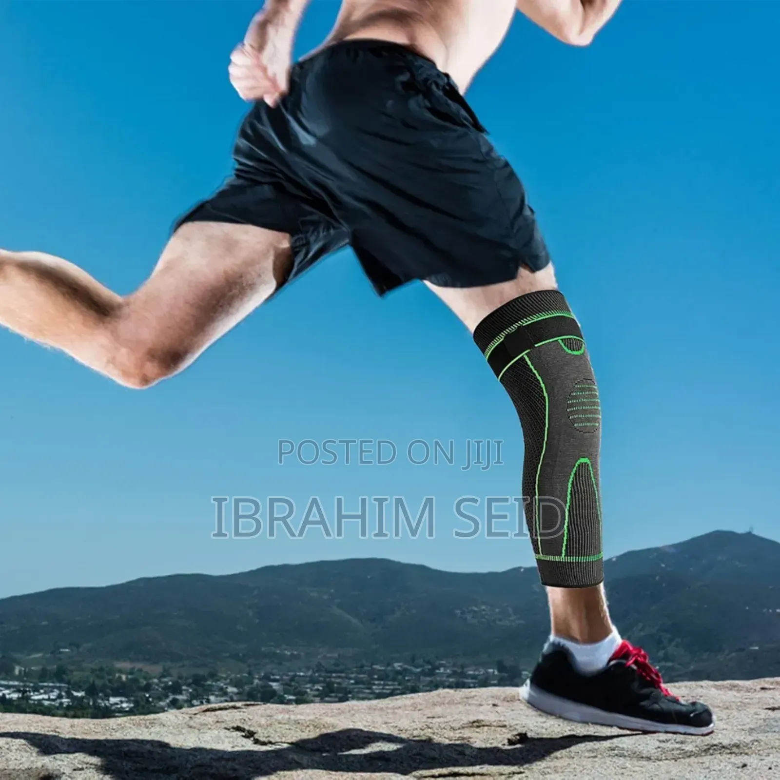 2pc Knee Braces Support Pad With Belt/Straps,Knee Support Brace