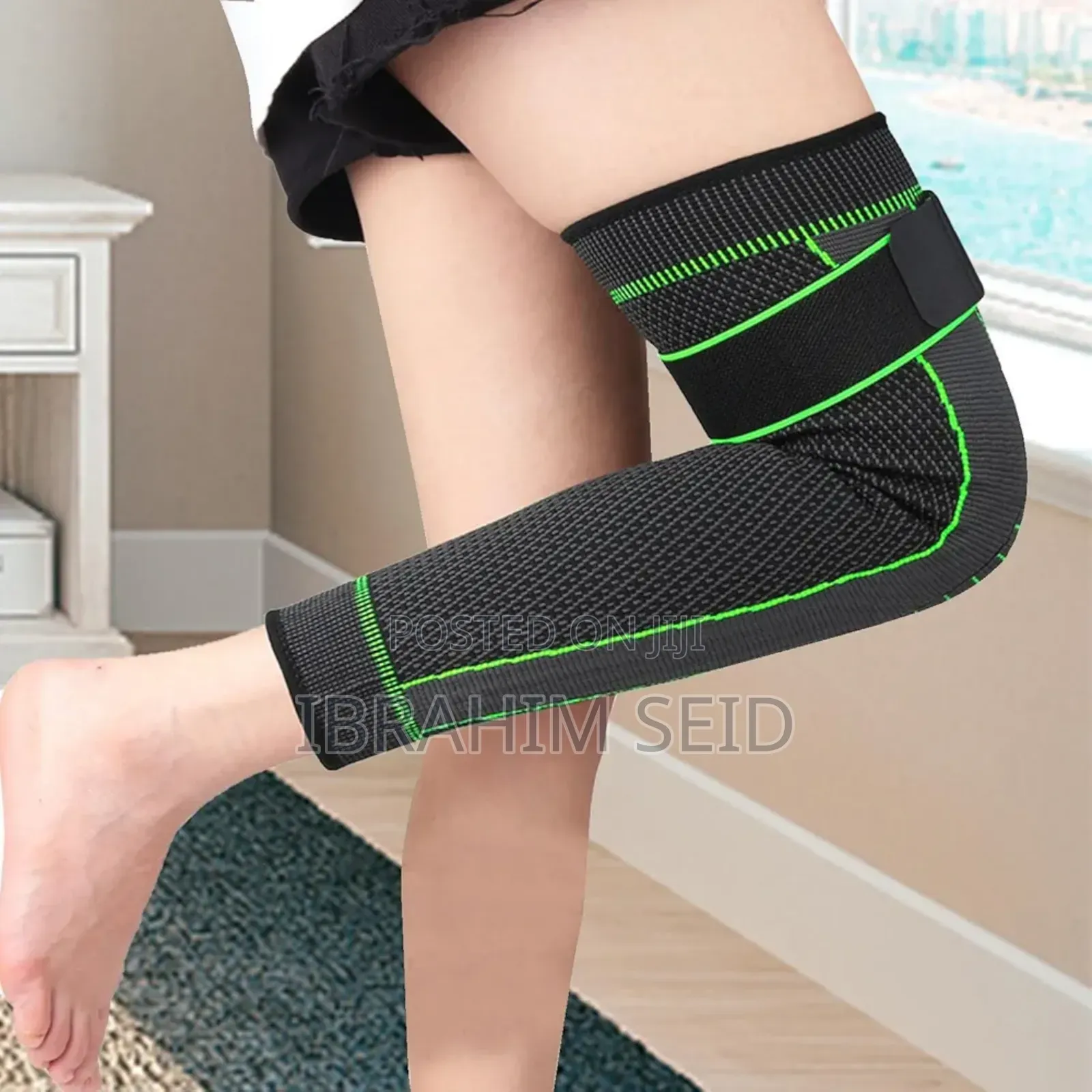 2pc Knee Braces Support Pad With Belt/Straps,Knee Support Brace