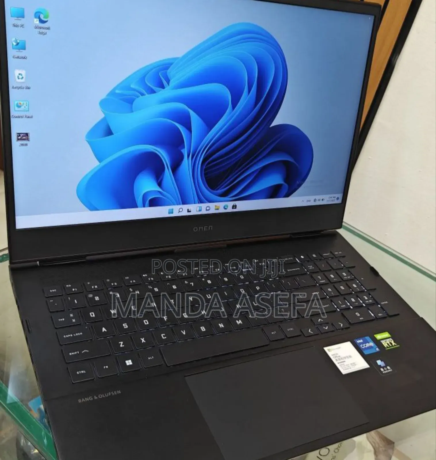 New Laptop HP Omen 16 16GB Intel Core I7 SSD 512GB