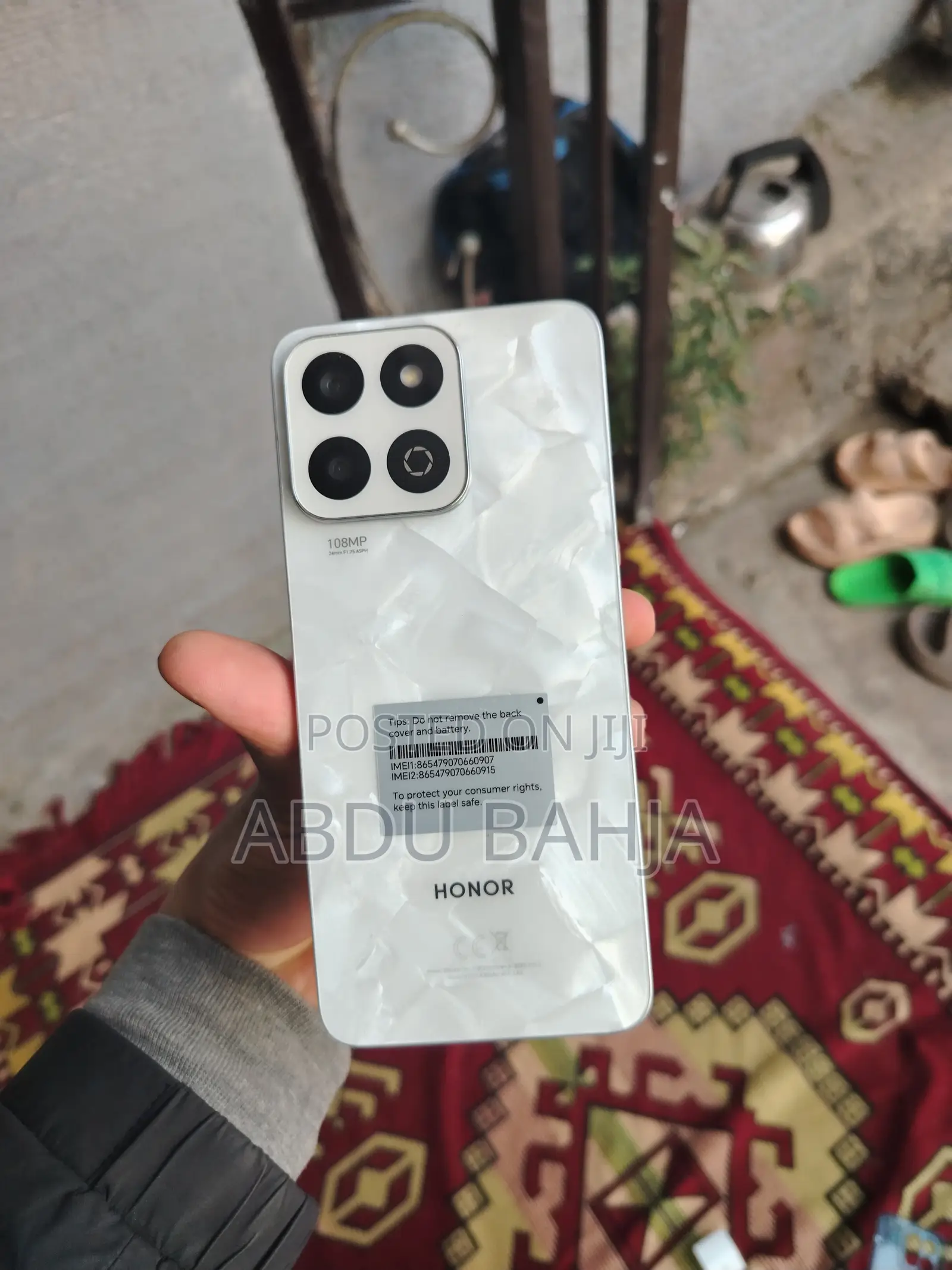 Honor X7c 256 GB White
