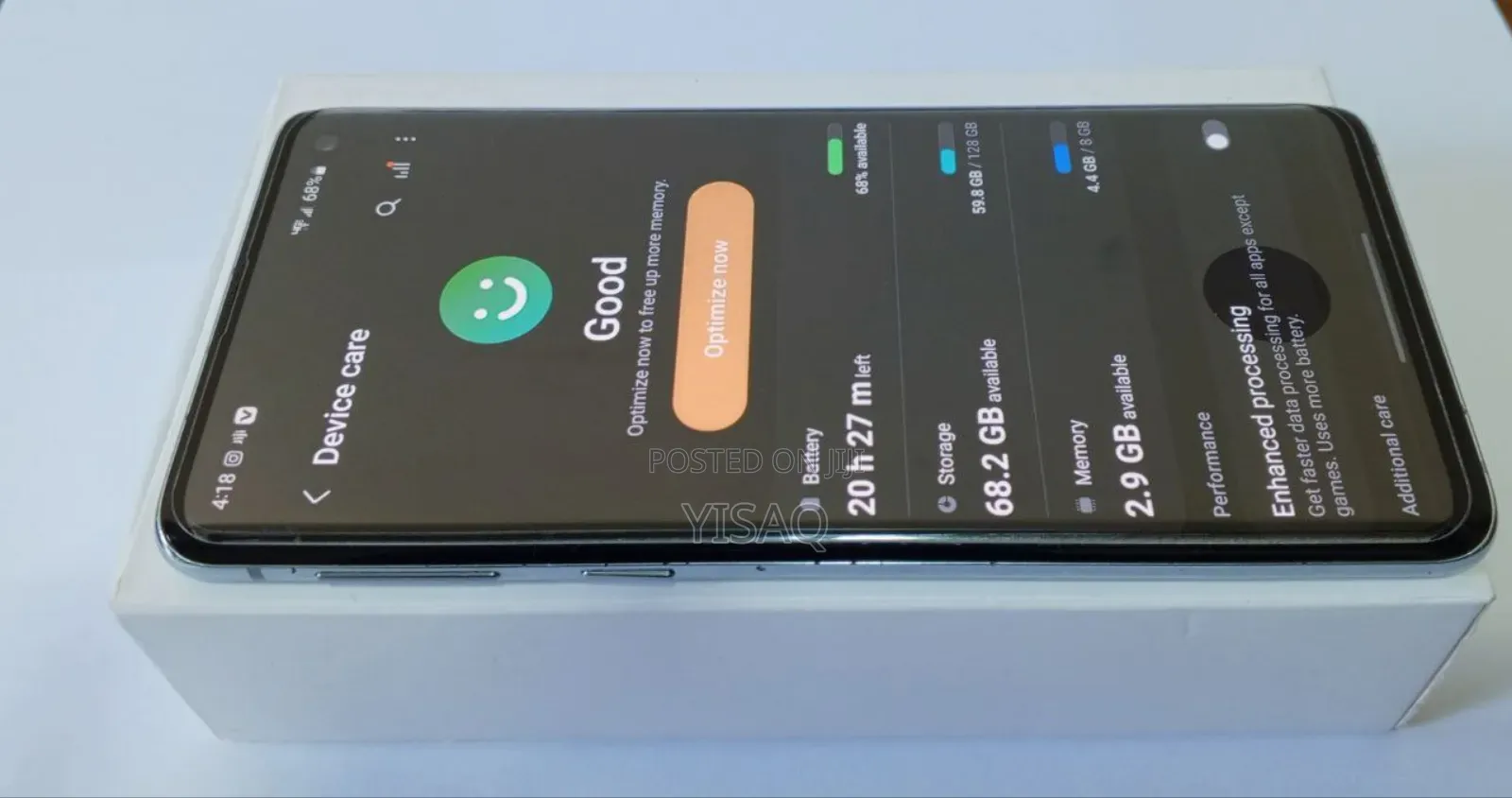 Samsung Galaxy S10 128 GB Green