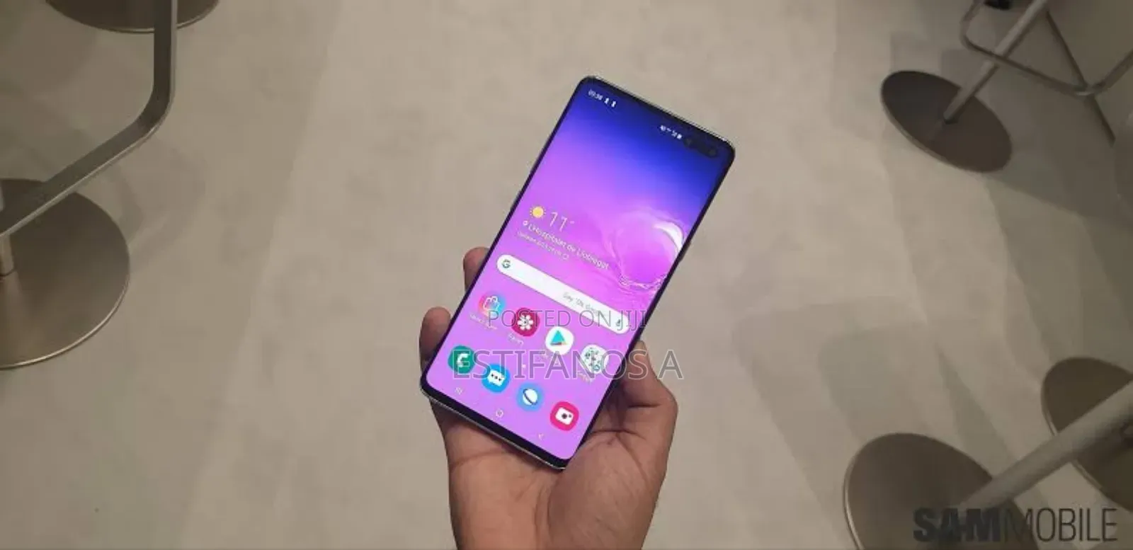 New Samsung Galaxy S10 5G 256 GB Blue