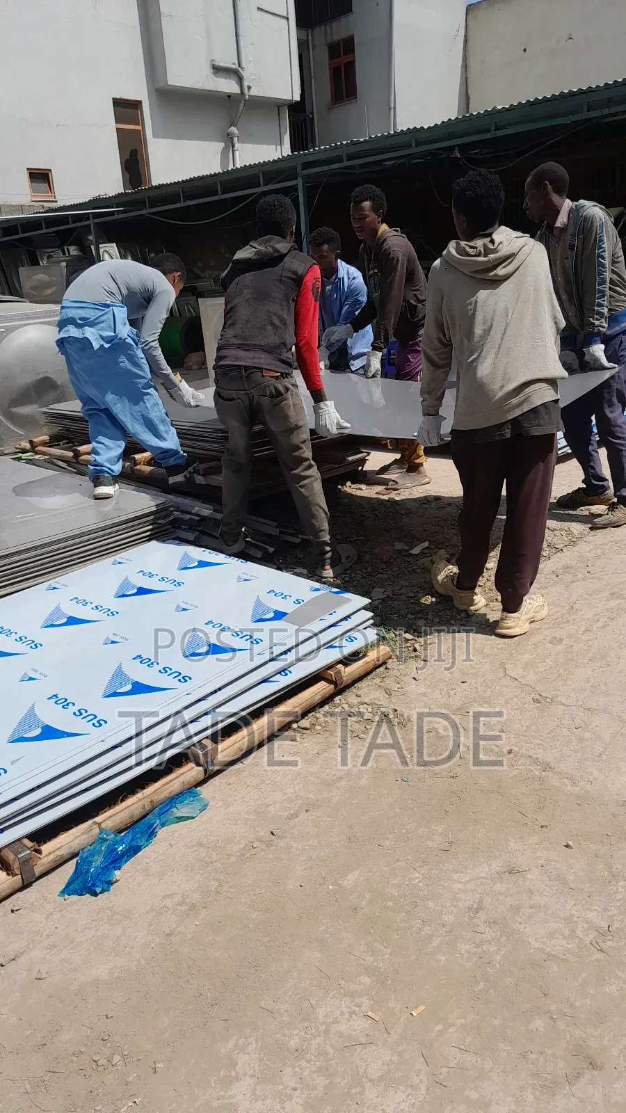 304 ግሬድ እስቴለስ እስቲል ሽት ወይም ላሜራ