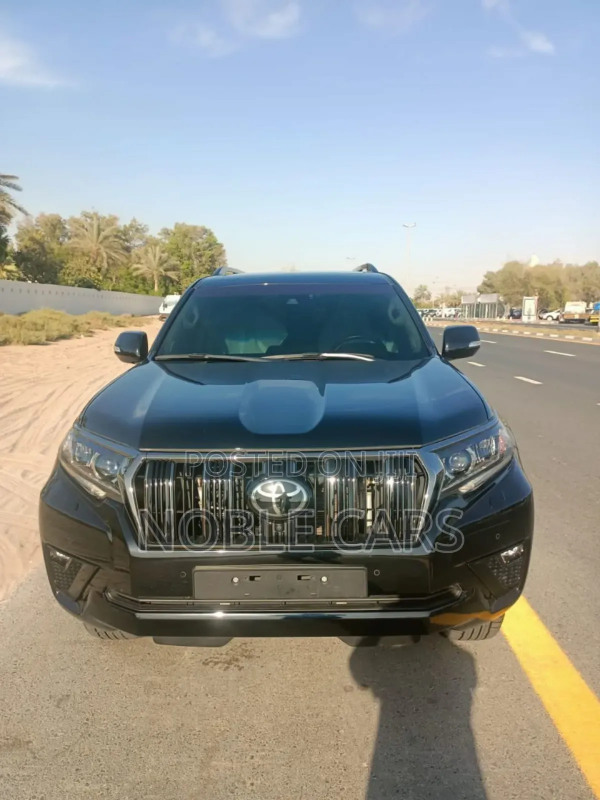 Toyota Land Cruiser Prado 2018 Matt Black