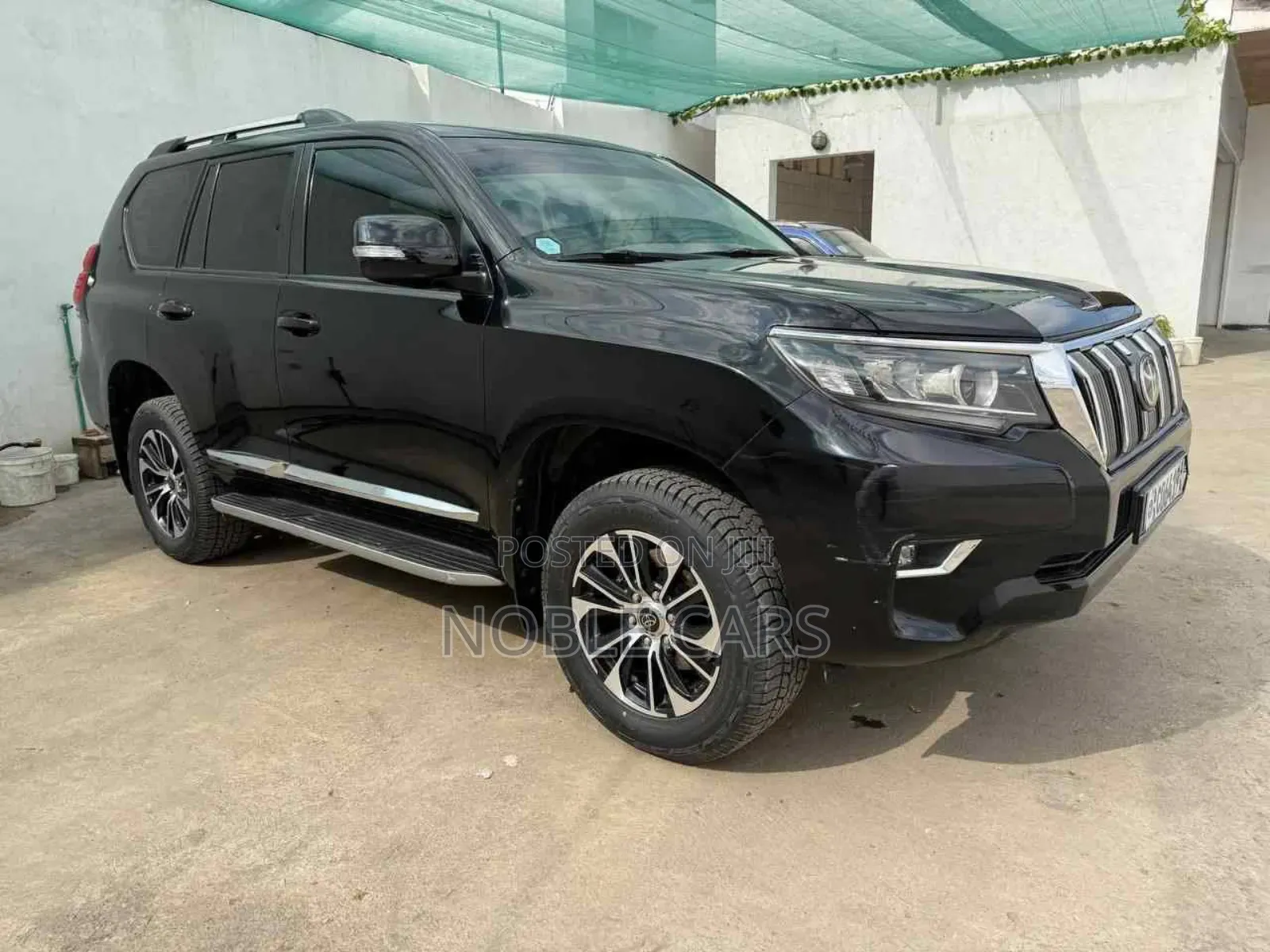 Toyota Land Cruiser Prado 2018 Matt Black