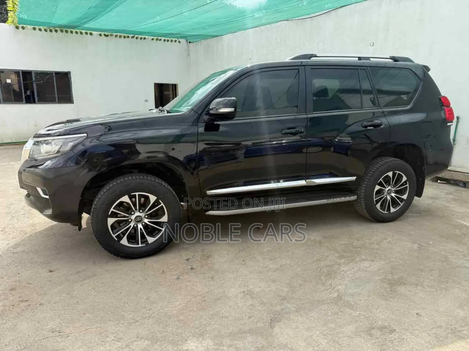 Toyota Land Cruiser Prado 2018 Matt Black
