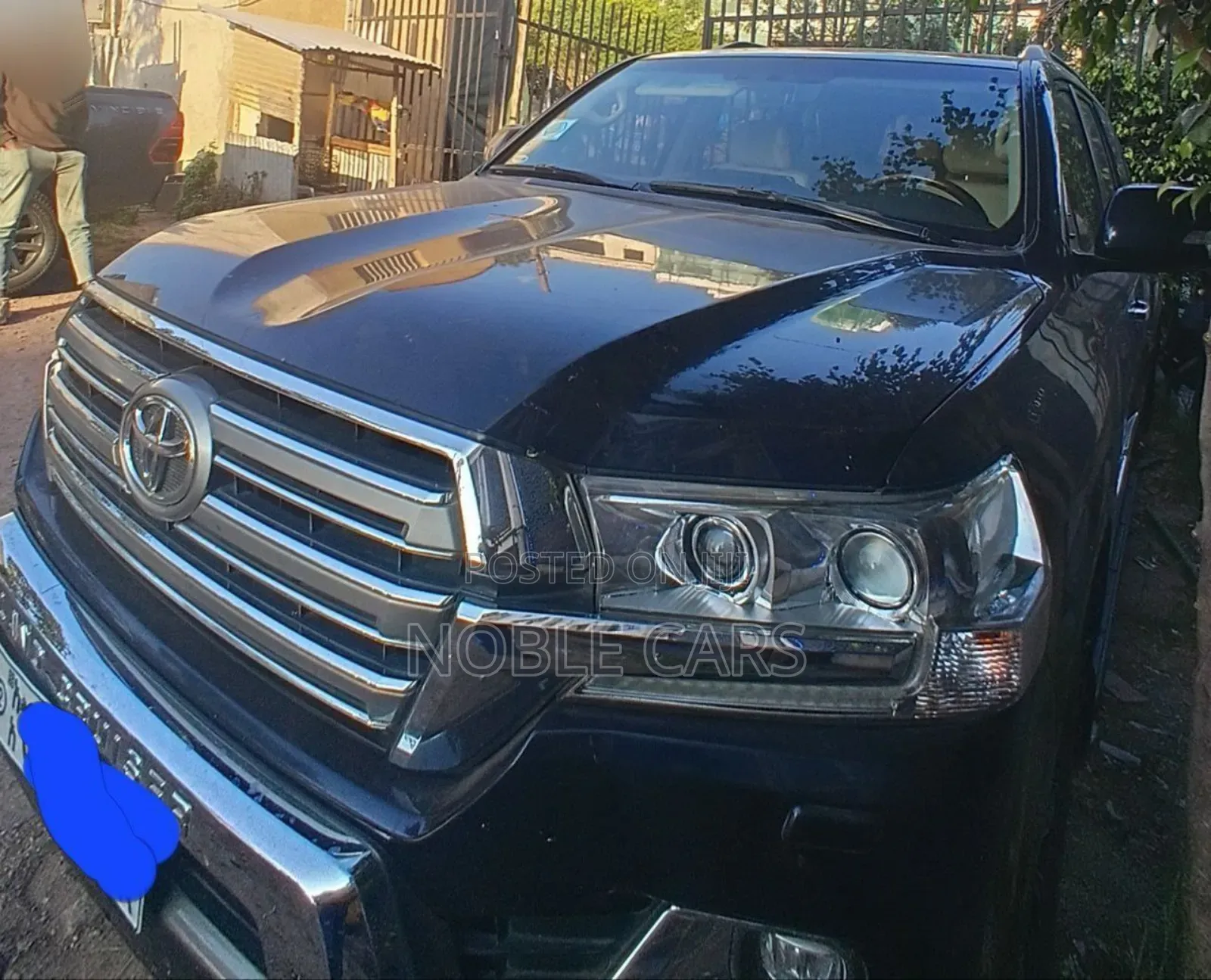 Toyota Land Cruiser 2017 Matt Black