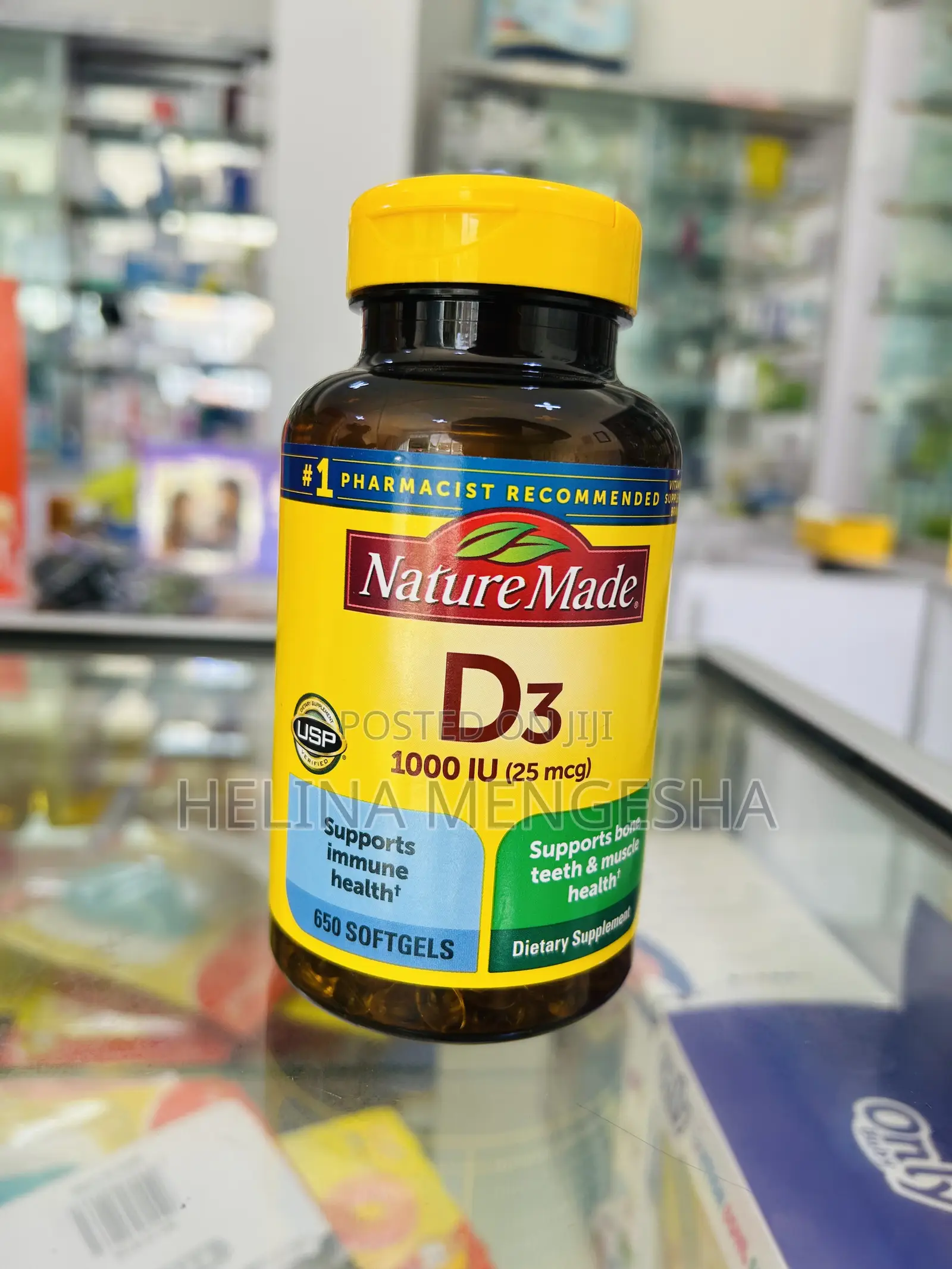 Nature Made D3 1000 Iu (25mcg)