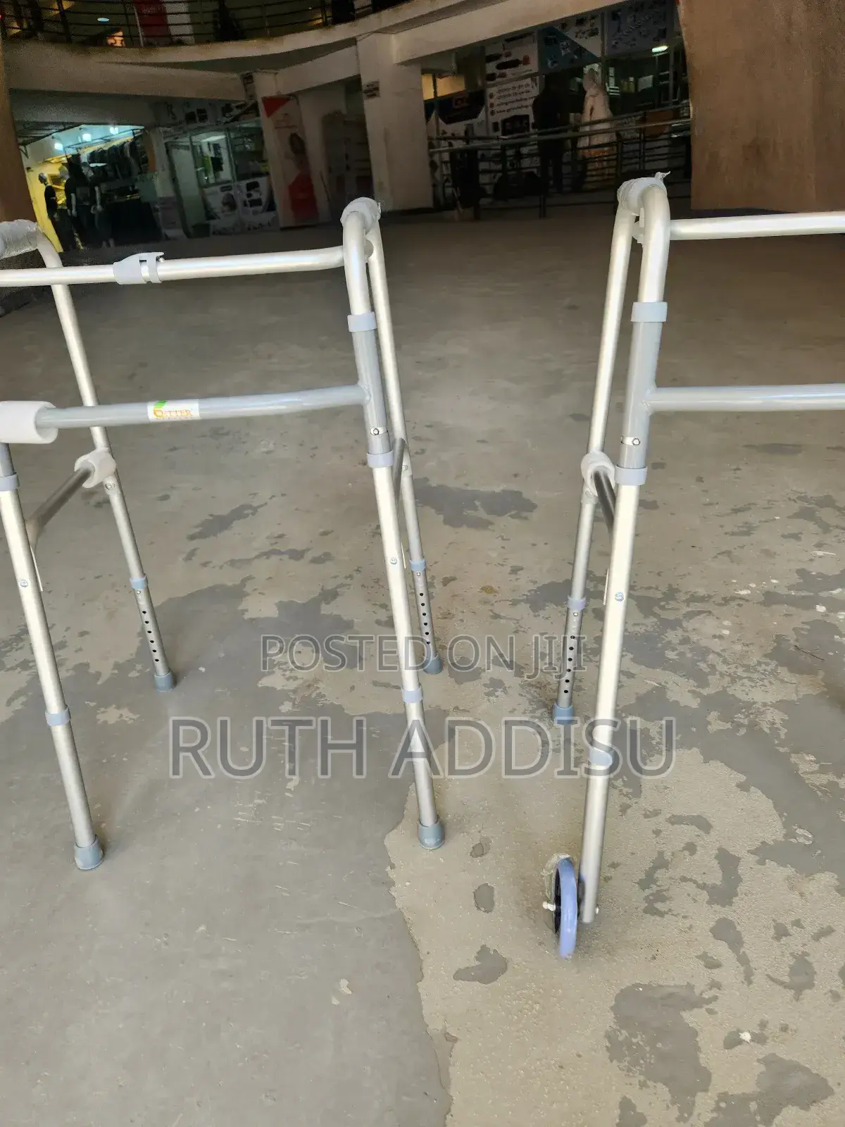 Foldable Stainless Walker朱紅medical Adjustable Walker老闆brand Walker