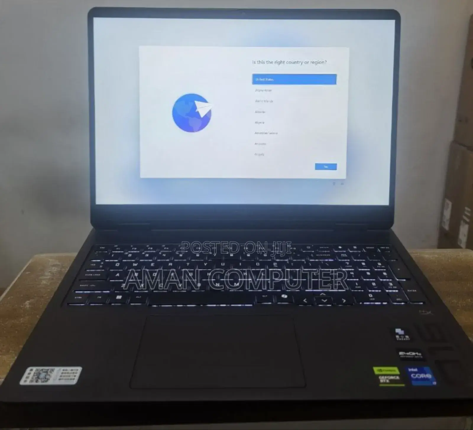 New Laptop HP Omen 16 16GB Intel Core I7 SSD 1T